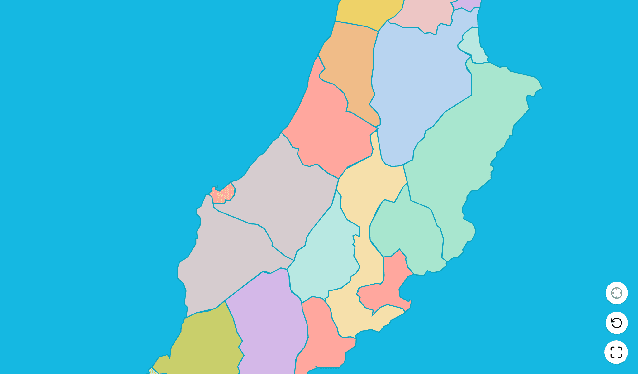 Isle of Man Map Quiz GameScreenshot