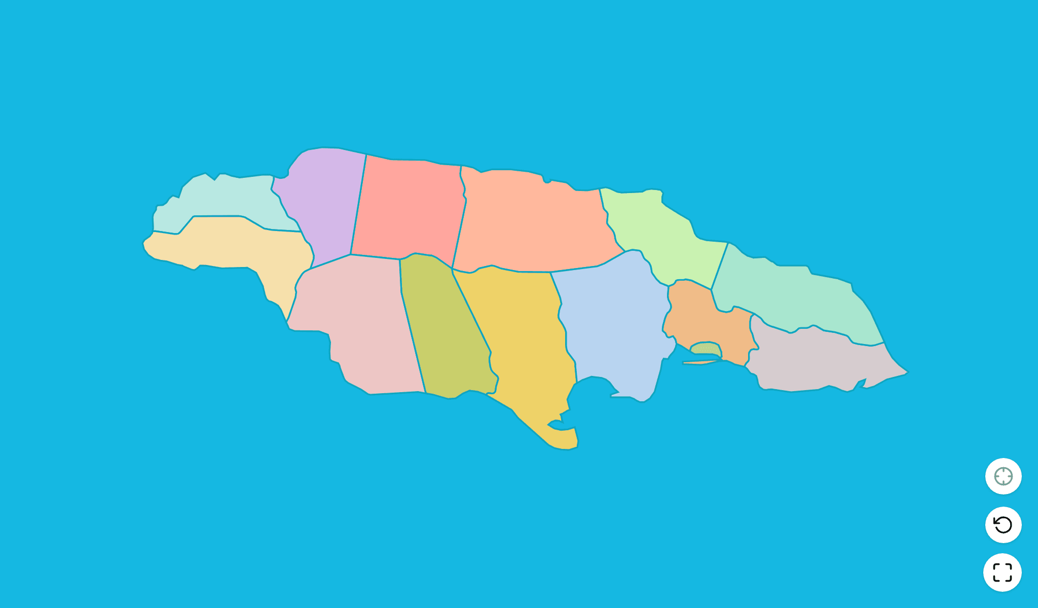 Jamaika Karten-Quiz-SpielScreenshot