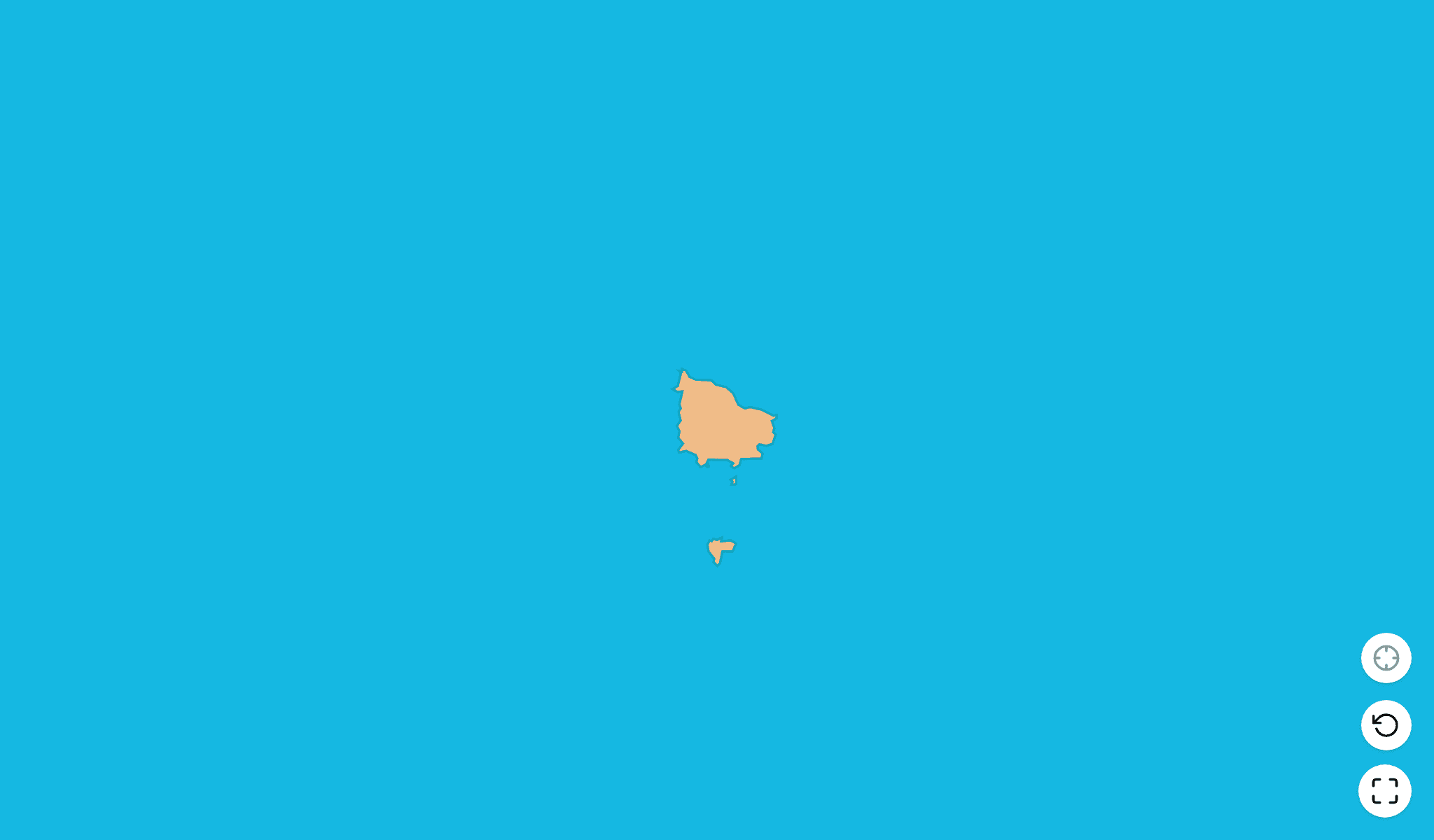 Norfolk Island Map Quiz GameScreenshot