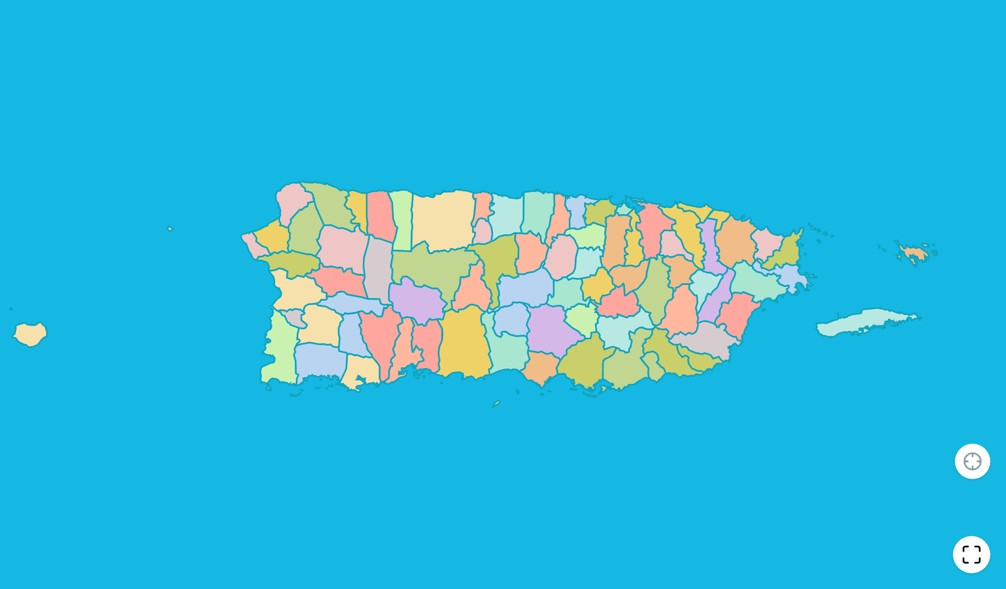 Puerto Rico Karten-Quiz-SpielScreenshot