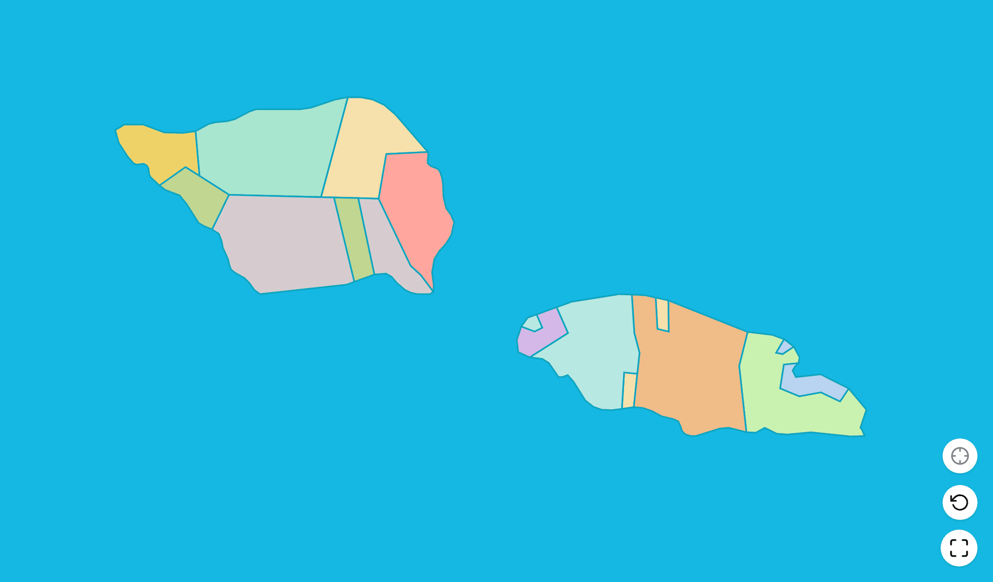 Samoa Map Quiz GameScreenshot